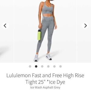 Lululemon fast and free pants size 8